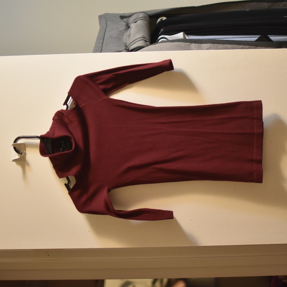 No tags. Bodycon Shoulder gap shirt Bebe